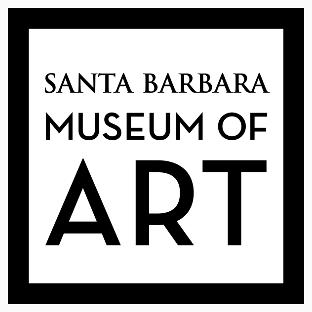 santa barbara museum of art logo featuring that text in a square