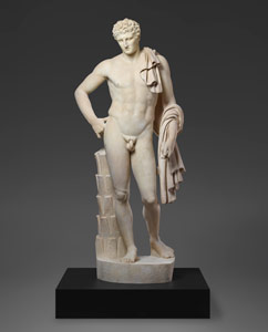 photo of a statue of Hermes
